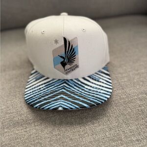 MN UFC Loons Patterned Baseball Cap - Like New!